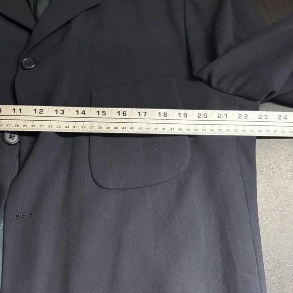 Jhane Barnes Menswear Suit‎ 42R 36 Navy Blue